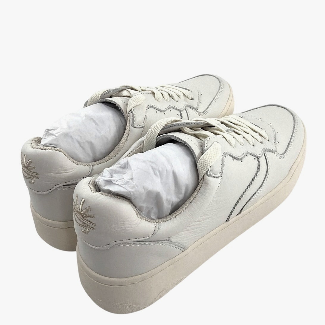 Soludos Women's White Leather Roma Retro Sneakers Size 8 — image 6 of 8
